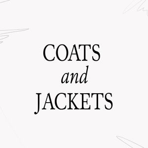 COATS and JACKETS